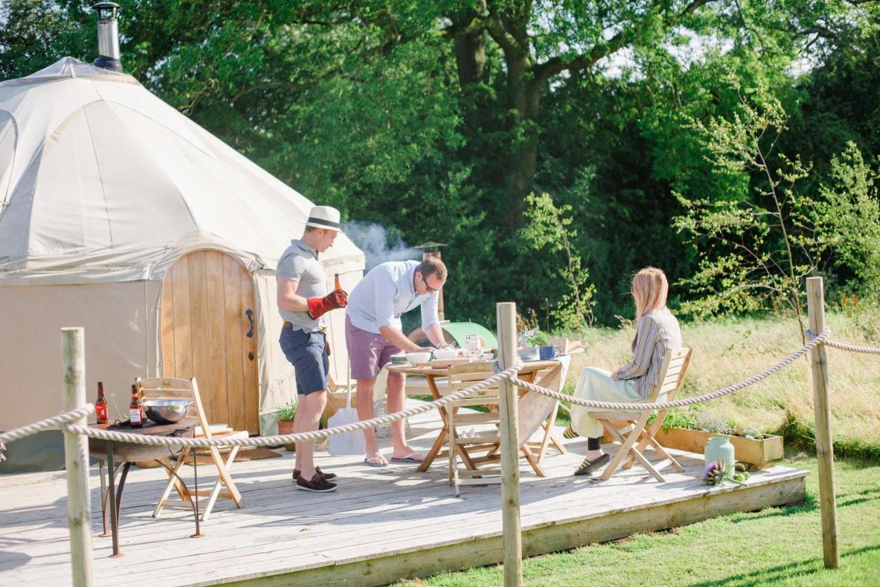 Yurtshire Fountains - Wensley Yurt Villa Ripon Luaran gambar