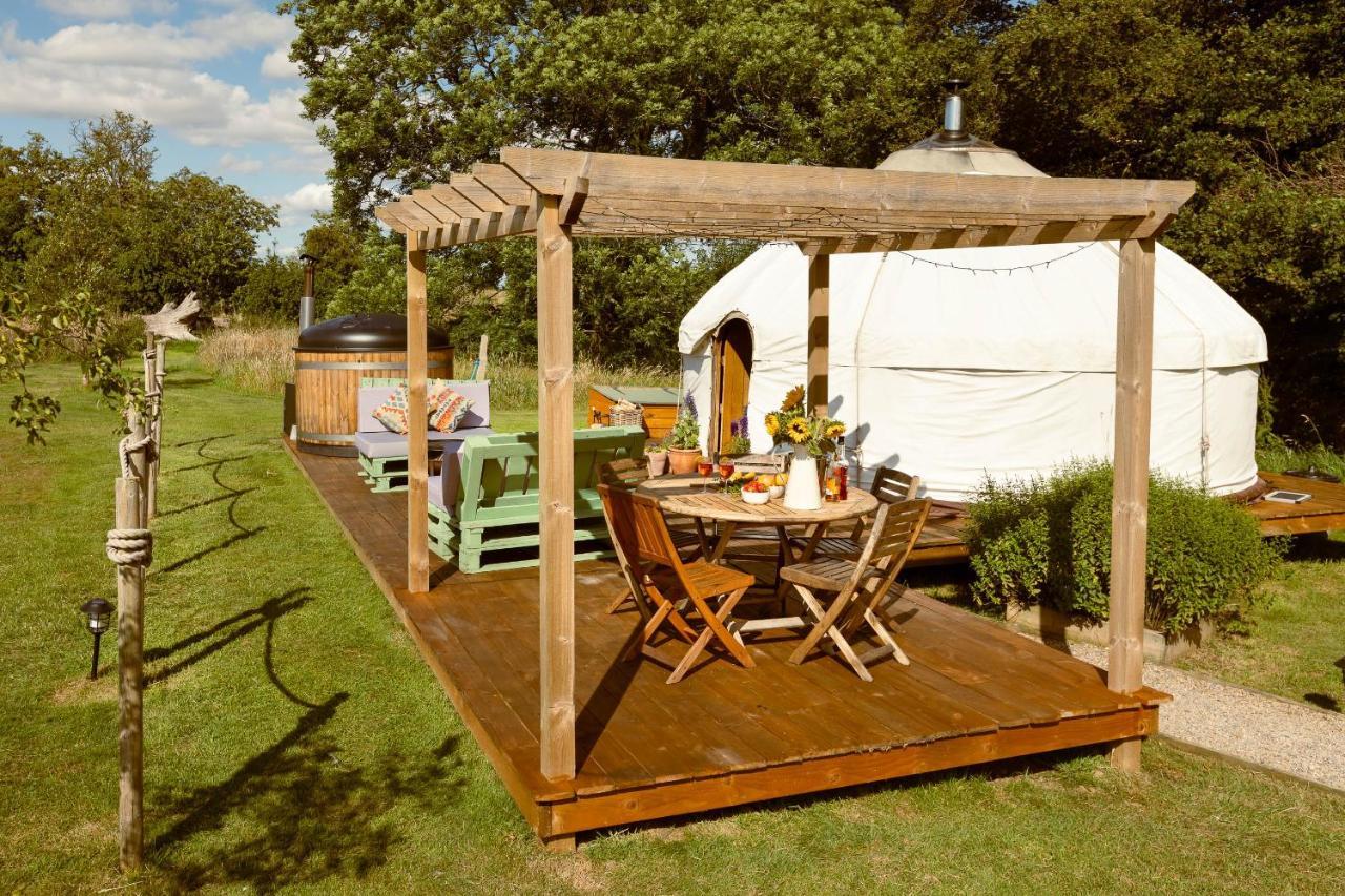 Yurtshire Fountains - Wensley Yurt Villa Ripon Luaran gambar