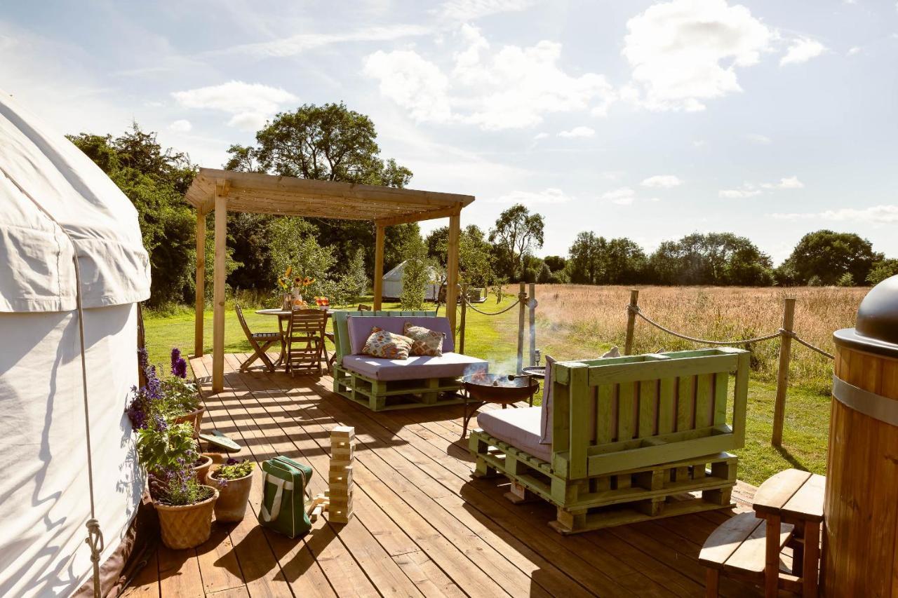 Yurtshire Fountains - Wensley Yurt Villa Ripon Luaran gambar