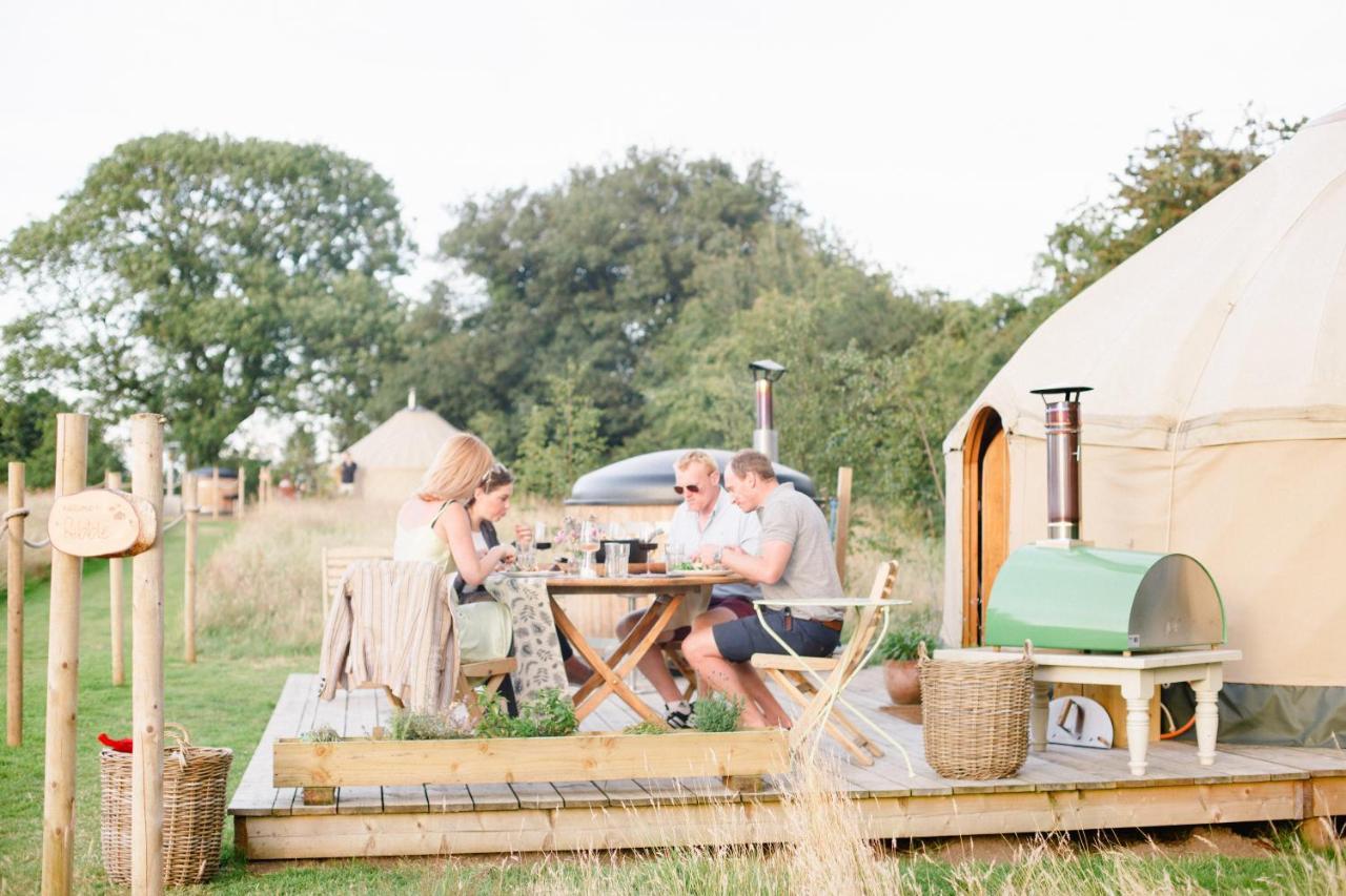 Yurtshire Fountains - Wensley Yurt Villa Ripon Luaran gambar